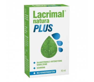 Lacrimal Natura Plus krople do oczu 10 ml