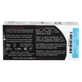 Crazy Lens UV Glow 2 szt. - soczewki świecące w UV