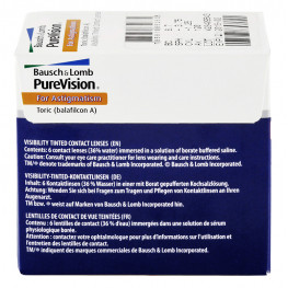 PureVision&reg; Toric 6 szt. 